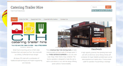 Desktop Screenshot of cateringtrailerhire.co.uk